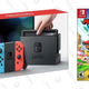 Nintendo Switch + Mario + Rabbids Kingdom Battle | $299 | Walmart | May be in stock later
Nintendo Switch + $35 eShop Gift Card | $299 | Walmart
Nintendo Switch + $50 GameStop Gift Card | $299 | GameStop
Nintendo Switch + $35 eShop Gift Card | $299 | Amazon